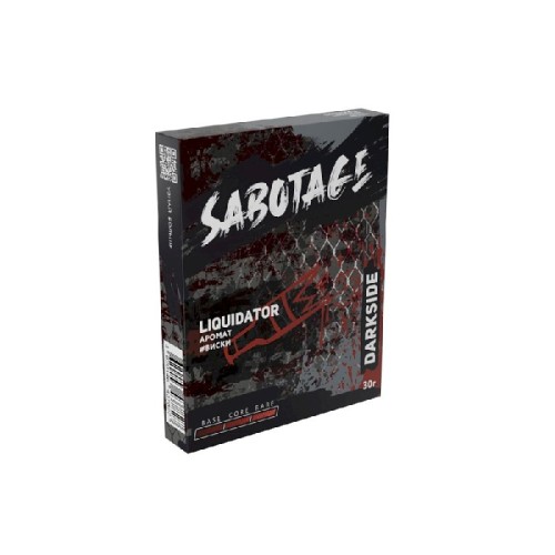 Табак для кальяна Darkside Sabotage 30 гр - Liquidator (Виски)